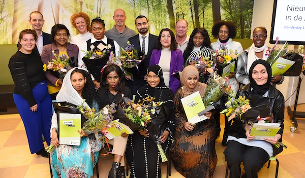 Diploma-uitreiking Nieuwkomers in de Zorg