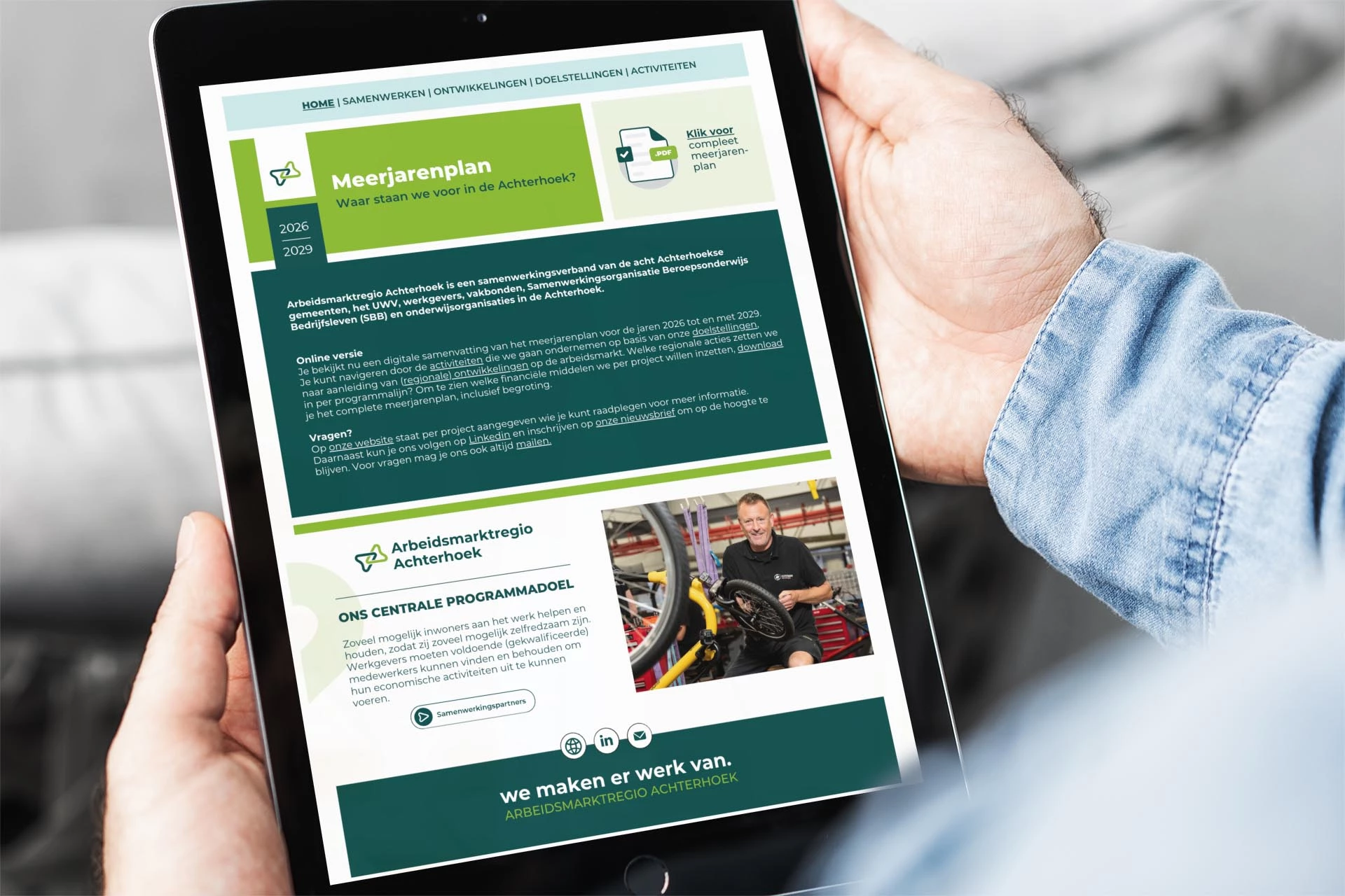 ipad meerjarenplan web
